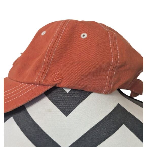 Zephyr HATS Texas Longhorns Distressed Dad Hat Orange Burnt Orange Adjustable - Picture 2 of 4